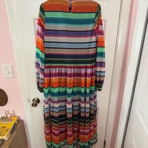 Marielle Multicolor Crochet dress